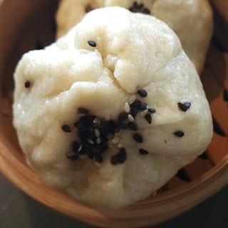 Steamed Bao Bulgogi Tofu and Broccoli