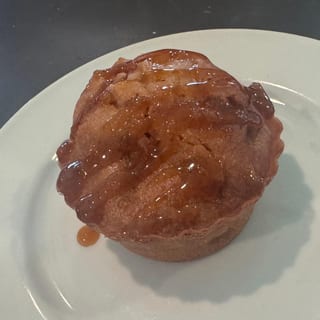 Spiced Apple Mochi Cupcake