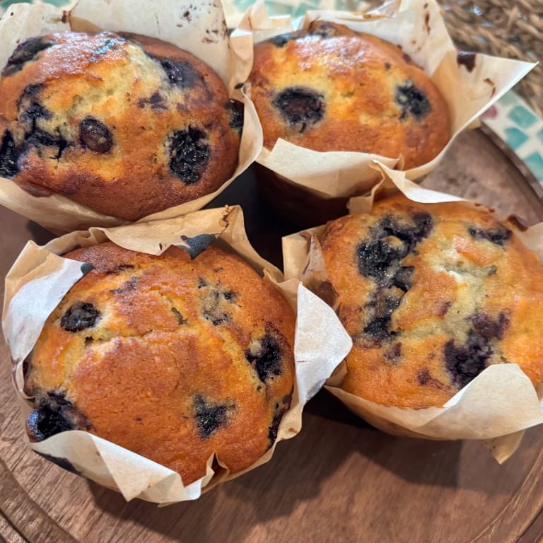 Muffin Selection at Our Cafe